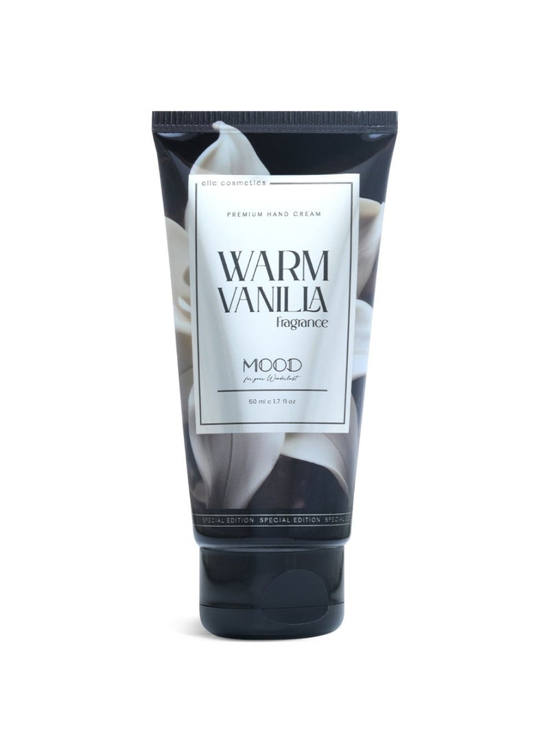 MOOD Warm Vanilla Hand Cream 50 GM - Image 1