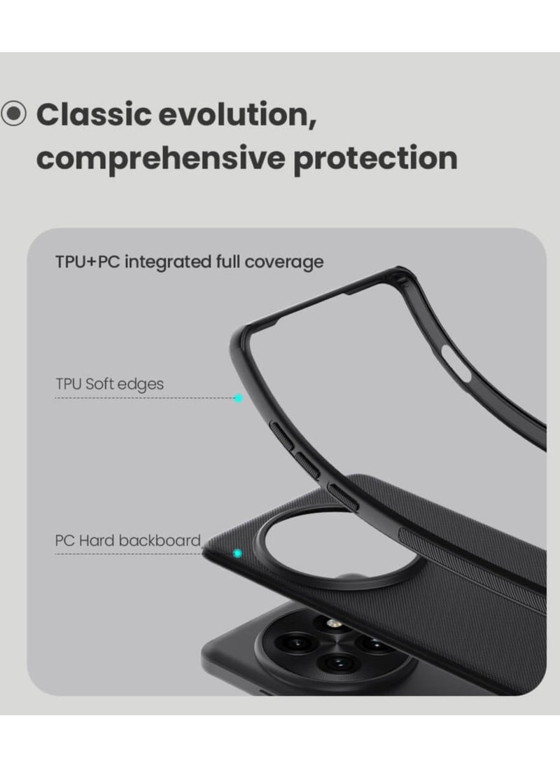 Case for OnePlus 13 5G Nillkin Super Frosted Shield Pro Cover Hard Scratch Resistant PC Back Shockproof TPU Bumper all Round Protection Ant fingerprint Case for OnePlus 13 5G