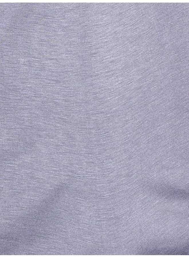 Jersey Stretch Shailah Hijab – Soft Dark Grey Islamic Headscarf and Shawl - Image 4