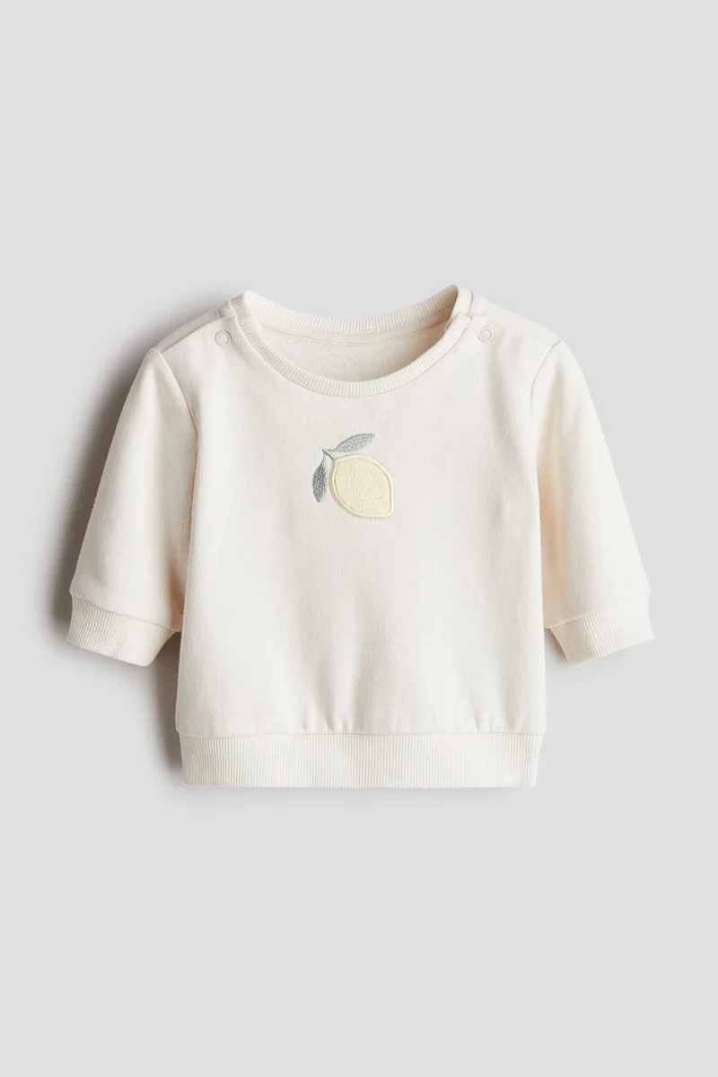 H&M Appliquéd sweatshirt