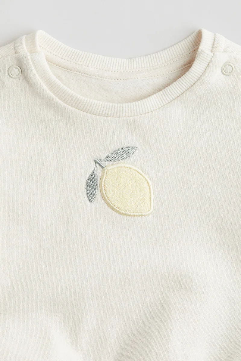 H&M Appliquéd sweatshirt