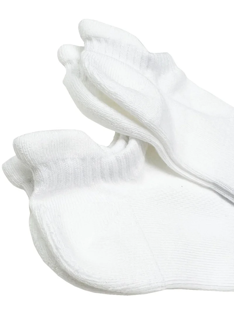 GIORDANO  Unisex 2‑Pack Low Cut Ped Socks with Soft Stretch Comfort  | Best Price UAE