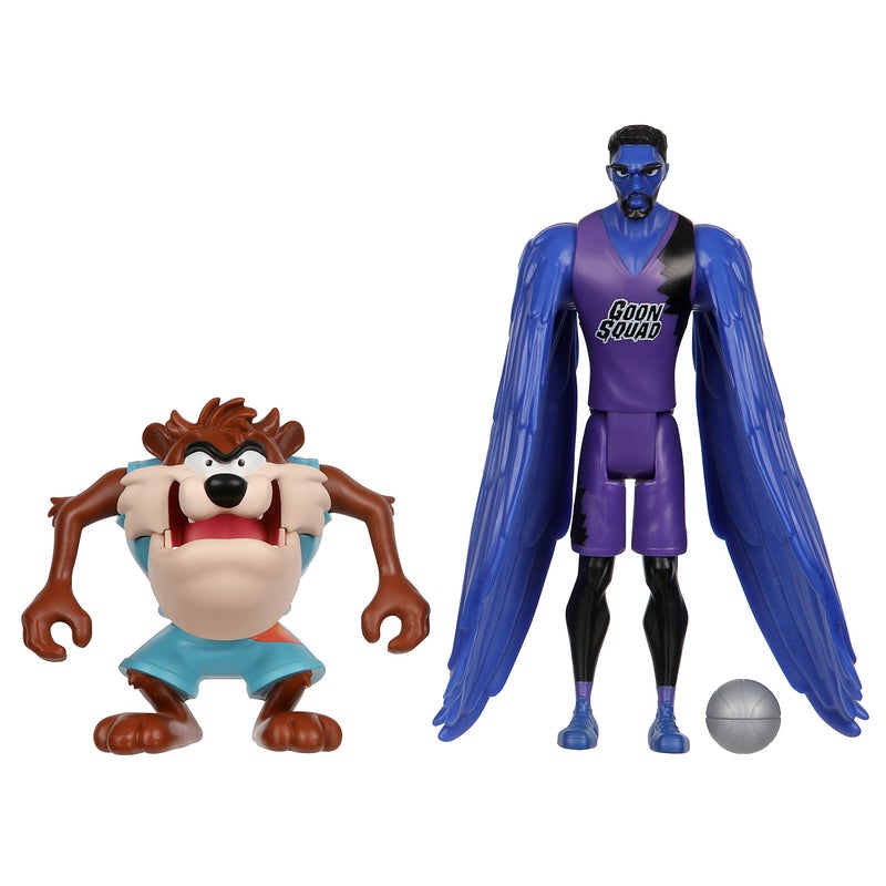 Space Jam Moose Toys Space Jam A New Legacy 2 Pack On Court Rivals Tasmanian Devil The Brow Multicolor 14581 - Image 2