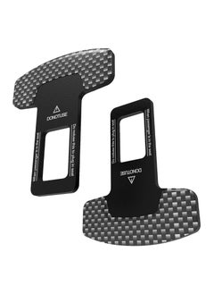 SYOSI Car Seat Belt Clips, Alarm Stoppers for Car Seats Belt Buckles, Universal Auto Metal Car Seat Belt Plugs Car Seat Belts Silencers Accessories for Most Vehicles, 2Pcs  - Image 1