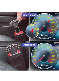 SYOSI Car Seat Belt Clips, Alarm Stoppers for Car Seats Belt Buckles, Universal Auto Metal Car Seat Belt Plugs Car Seat Belts Silencers Accessories for Most Vehicles, 2Pcs  - Image 5