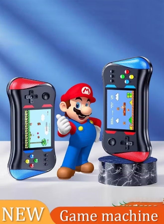 نيوترل جهاز ألعاب محمول رجعي (لاعب واحد)، شاشة ملونة عالية الدقة مقاس 3.5 بوصة، مزود مسبقًا بمئات الألعاب الكلاسيكية، بطارية قابلة لإعادة الشحن بسعة 1200 مللي أمبير، يتصل بالتلفزيون وأجهزة التحكم في الألعاب (ملون) - Image 2