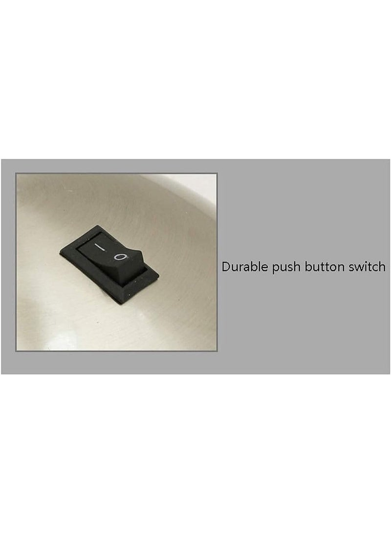 Glow Table Lamp, Eye Protection and Vision Protection Bulb Suitable for Study, Work and Office, Reading Lamp with Elegant and Modern Design with Easy Plug-in Plug - Image 2