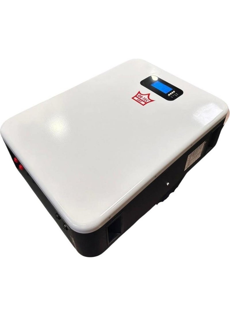 Or-Tec - 51.2 100AH Lifepo4 Wall Mount Storage Lithium Battery 5120 Wh - Image 1