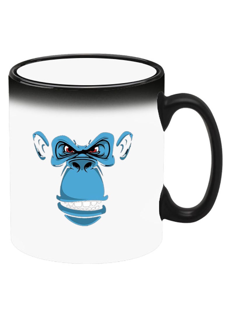 Color Changing Heat Sensitive Ceramic Mug, Image Revealed When HOT Liquid is Added! Blue monkey face - pzsku/ZDF8447CAC14FC4DFAAE3Z/45/_/1709817154/0b7eed53-5806-4b00-ad3e-fe368a230835