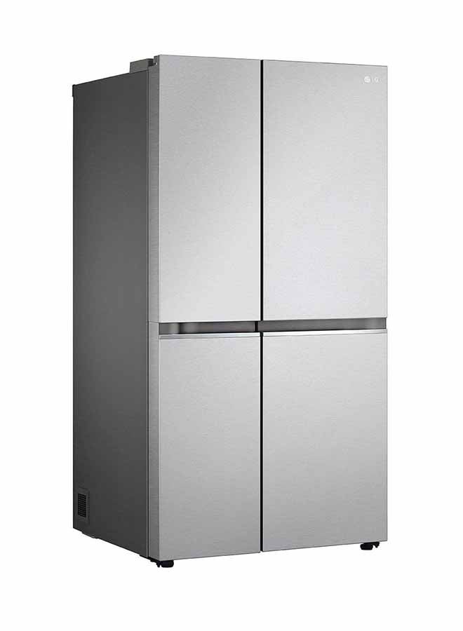 LG 4-Door French Side By Side Refrigerator 18.5Cu.ft, Freezer 9.7Cu.ft, 792.8 L, Smart Inverter LS32CBBSIV Platinum Silver - Image 2