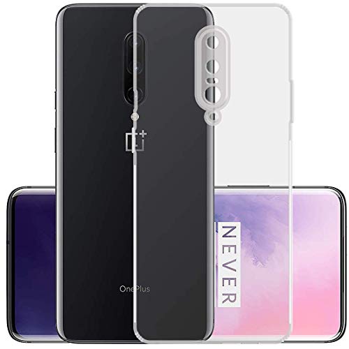 YOFO Silicon Full Protection Back Cover for OnePlus 7 Pro (1+7PRO) / 7T Pro (Transparent) Shockproof Ultra Thin - Image 1