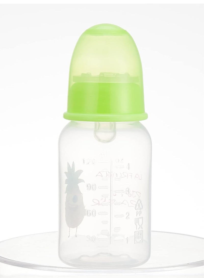 Baby Feeding Bottle 120ml-Multicolor