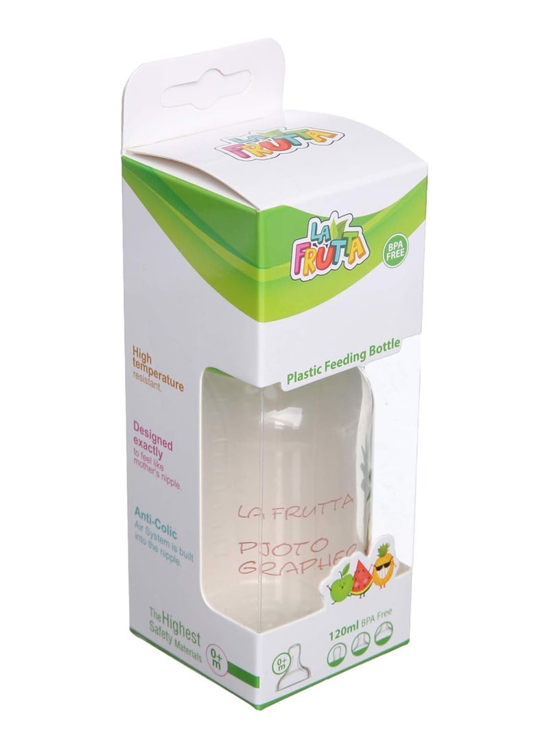 Baby Feeding Bottle 120ml-Multicolor