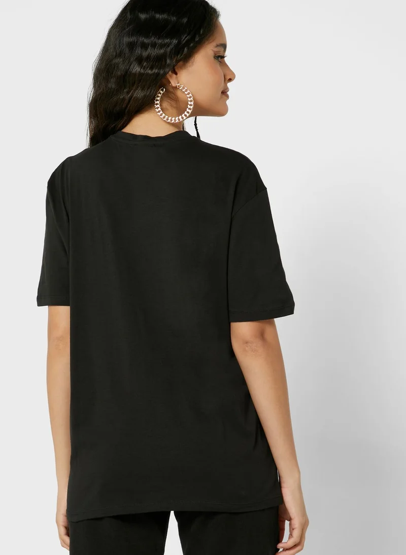 Ginger Graphic Oversized T-Shirt