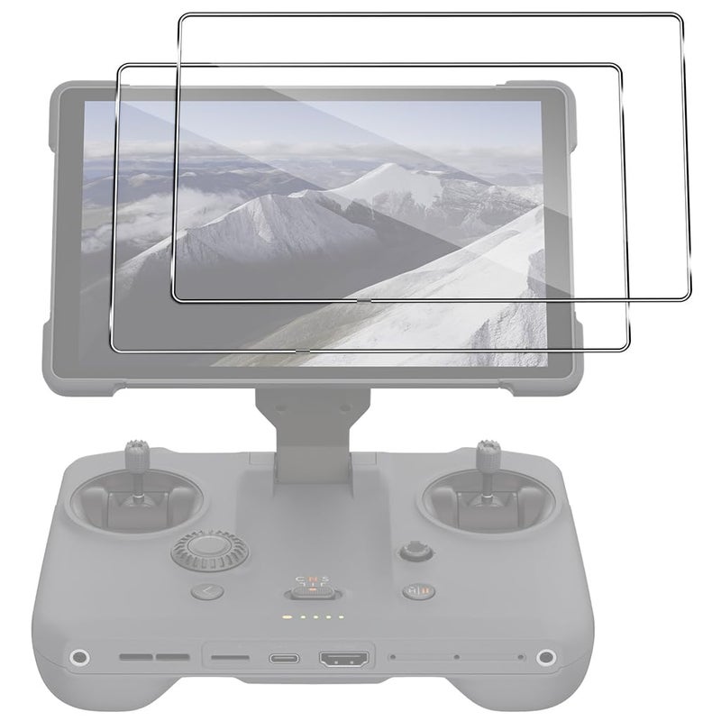 ELEPHANTBOAT DJI Mavic 4 Pro Remote Controller 2-Pack Tempered Glass Screen Protector, HD Anti-Glare, Anti-Scratch - Image 3
