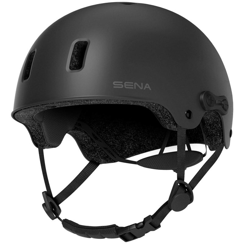 Sena Rumba Bluetooth Smart Helmet for BMX, Skating, Skateboarding, Scooter, and E-Bike (Matte Black, Large) - Image 1