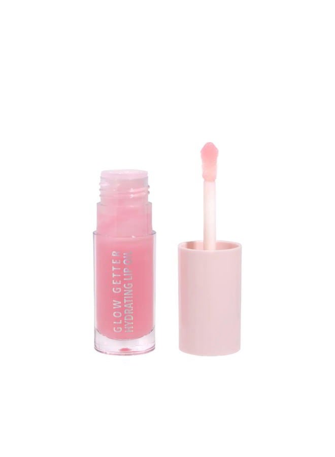 moira Glow Getter Hydrating Lip Oil (009, Bubble Pink) - Image 1