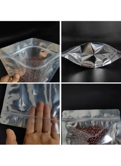 50 Pieces, Transparent Zipper Bag, Packaging Supplies, Long-Term Storage, Subdivision Bag, Grain Coffee Beans, Snacks, Waterproof, Moisture-Proof, Mildew-Proof, Deodorant, 14x20cm, Transparent - pzsku/ZDF84F3922F5030D58C7AZ/45/_/1720256297/2f0fc59d-5705-461b-8f63-c73029078fc7