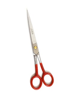 Hair Cutting Scissors, Stainless Steel Razor Edge, 7 inches, Perfect for Salon, Barber and Home Use Professional Hairdressing shears for Kids, Women and Men, Red and Silver - pzsku/ZDF84F8493550F3C84ED9Z/45/_/1735302884/250bb50a-fceb-43fe-90af-a6594c5fa951