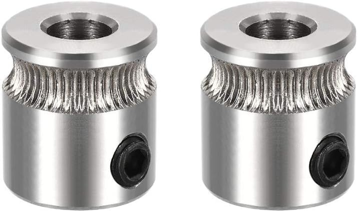 MK7 Direct Drive Extruder Gear 5mm Diameter for RepRap 3D Printer 2 Pieces - Image 2