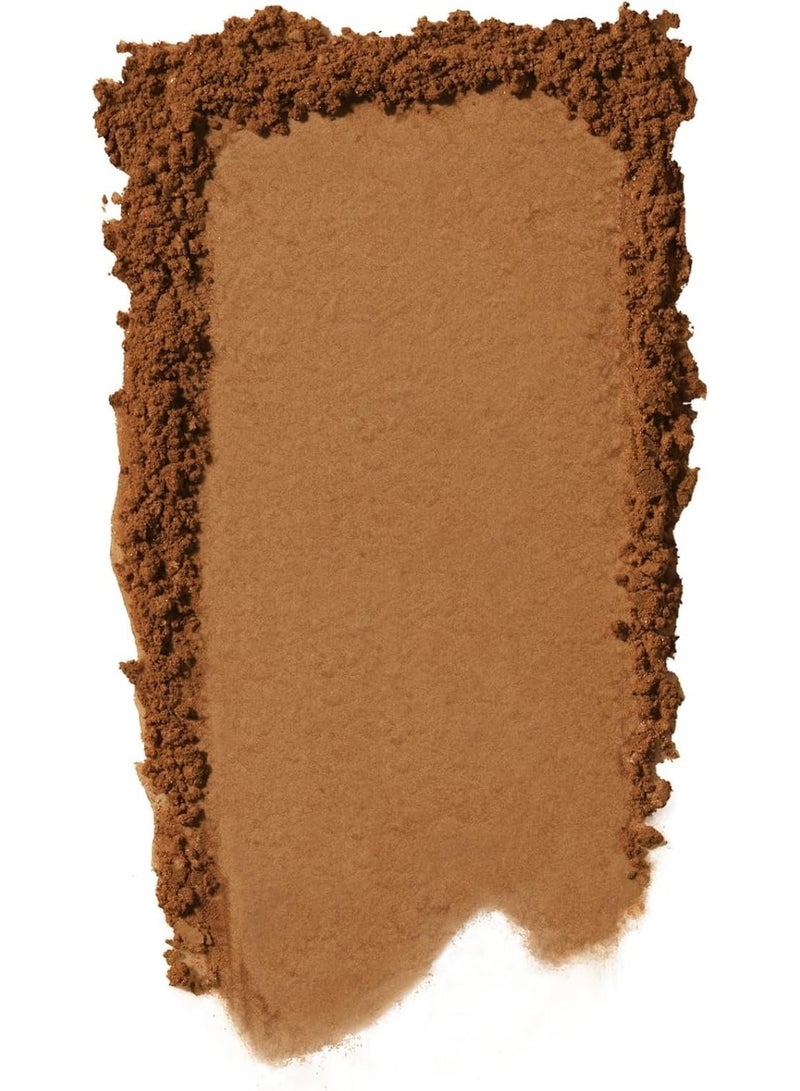 elf Halo Glow Powder Filter, Pressed Finishing Powder, Crease-Resistant, Blurs the Appearance of Pores, With Velour Puff and Mirror, Deep Neutral - Image 2