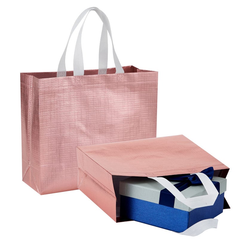 Tendwarm 6 Pcs Reusable Large Gift Bags with Handles for Party Wedding - Image 3