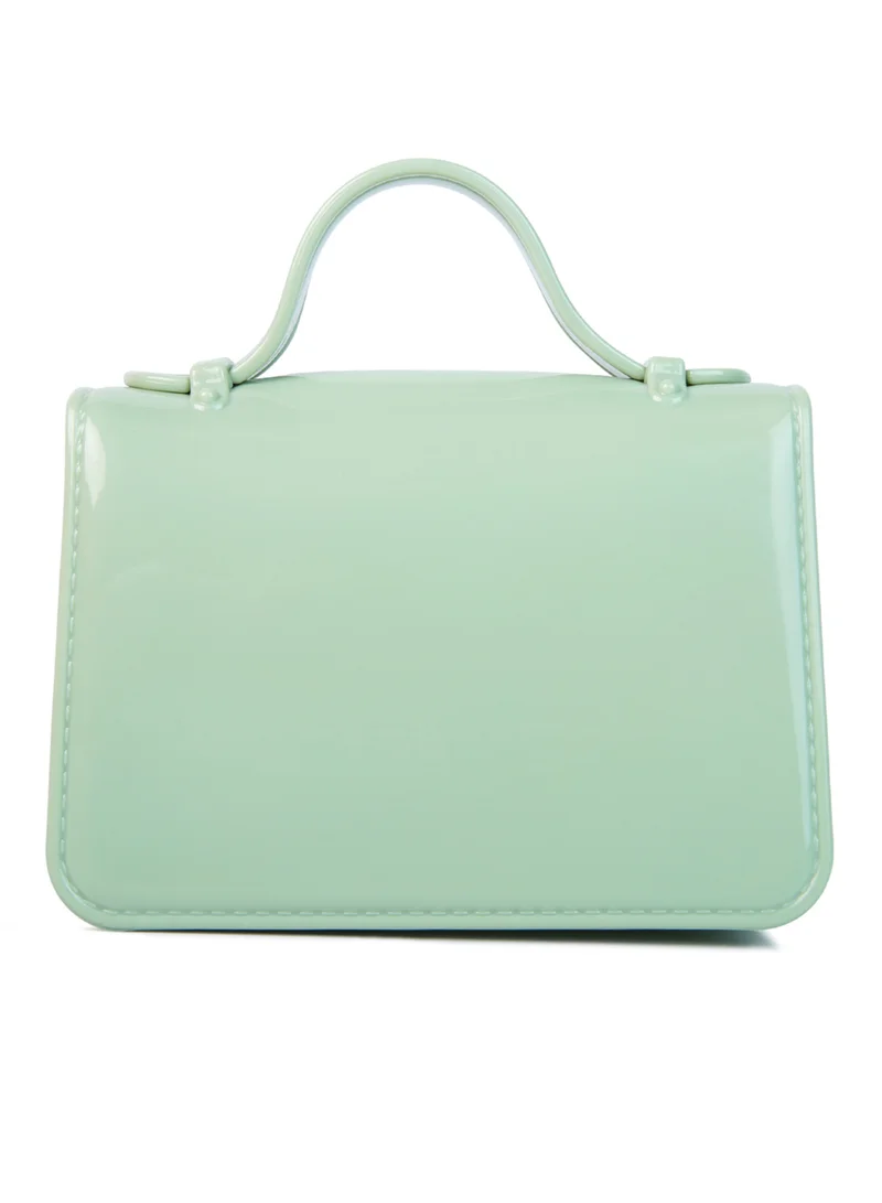 London Rag Mint Jelly Saddle Sling Bag