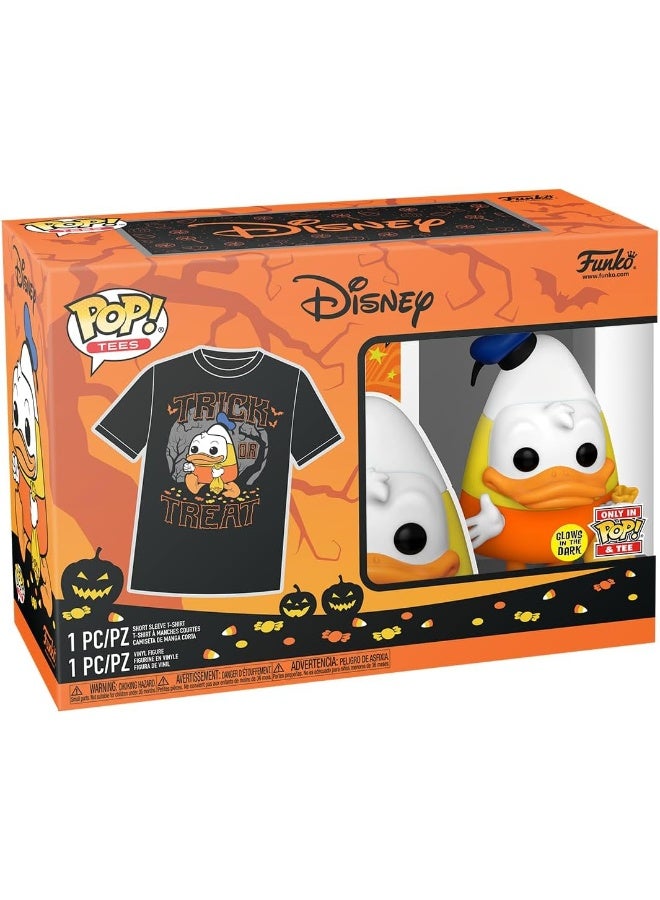 Funko Funko Pop! & Tee: Disney - Halloween Donald Duck - XS  - Image 1