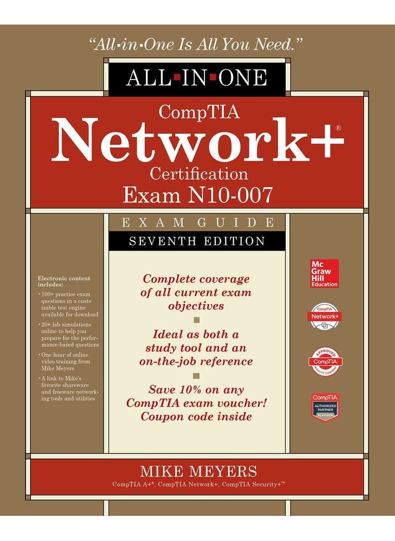 null - دليل امتحان الكل في واحد لشهادة CompTIA Network + ، الإصدار السابع (اختبار N10-007) - Image 1