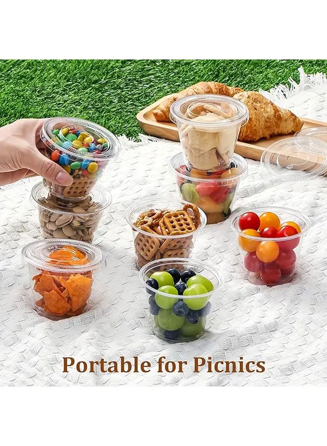 Leakproof Airtight Food Storage Containers 180ml Freezer Fridge Safe Stackable Meal Prep - Image 4