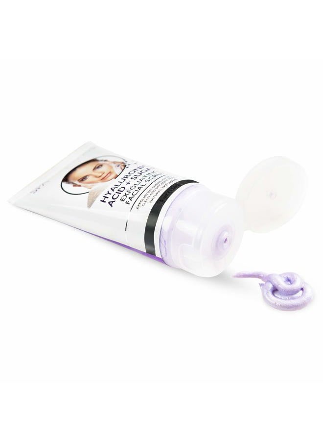 spascriptions Face Exfoliating Scrub Hyaluronic Acid & Sugar Face Wash - 5 Oz - Image 3