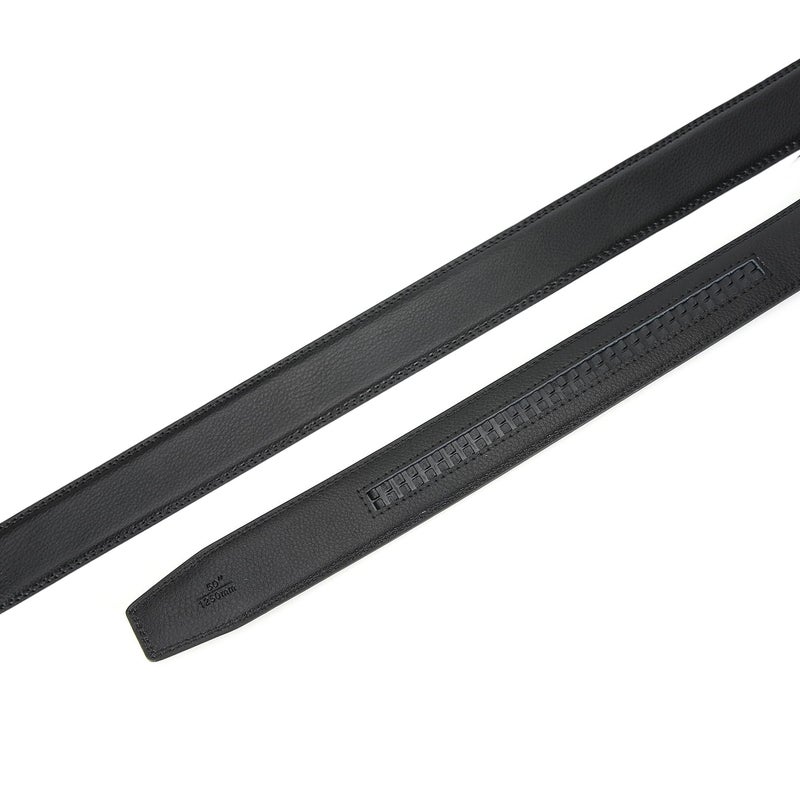 Nelbons Men's Ratchet Belt Strap Only 35mm 1 3/8",Fit 40mm buckle,replacement Belt without Buckle - Image 3
