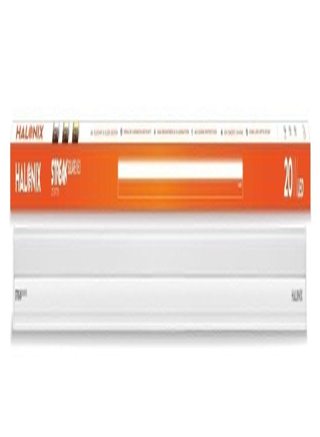 Halonix 20-watt LED Batten/Tubelight | Streak square 2-ft LED Batten for Living Room & Bedroom | Cool day light, Pack of 1 - Image 1