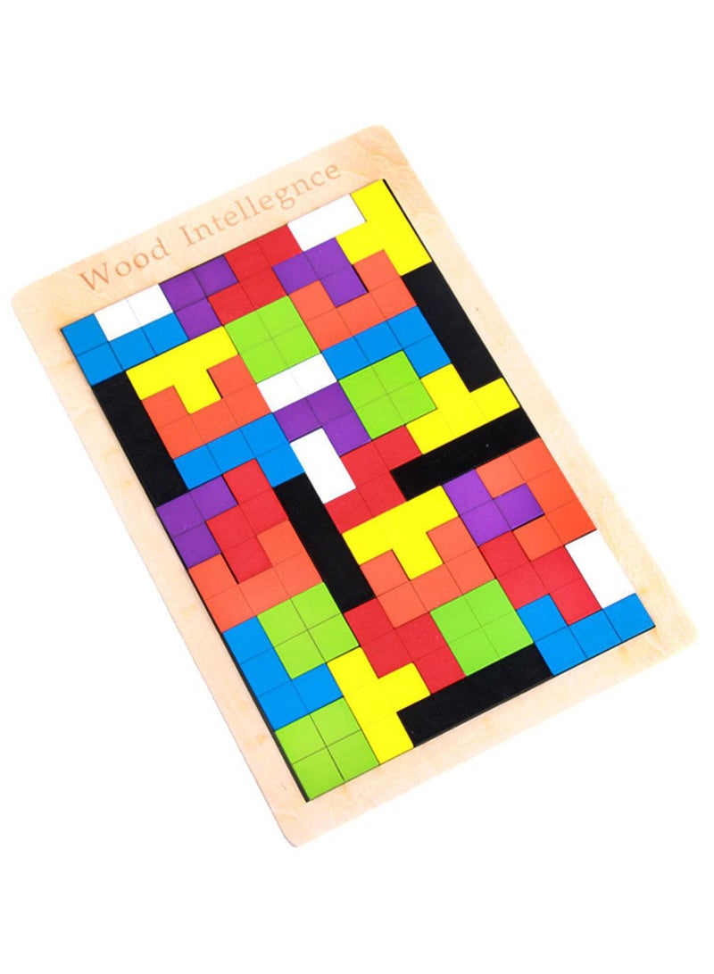 3D Educational Wooden Toy For Children in a Geometric Shape - Image 1