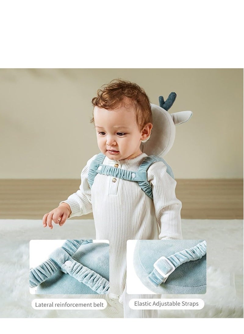 Captaintech Baby Head Protector Pad Backpack, Walker Toddler Protection, Safety with Adjustable Straps Anti-Slip  - Image 4