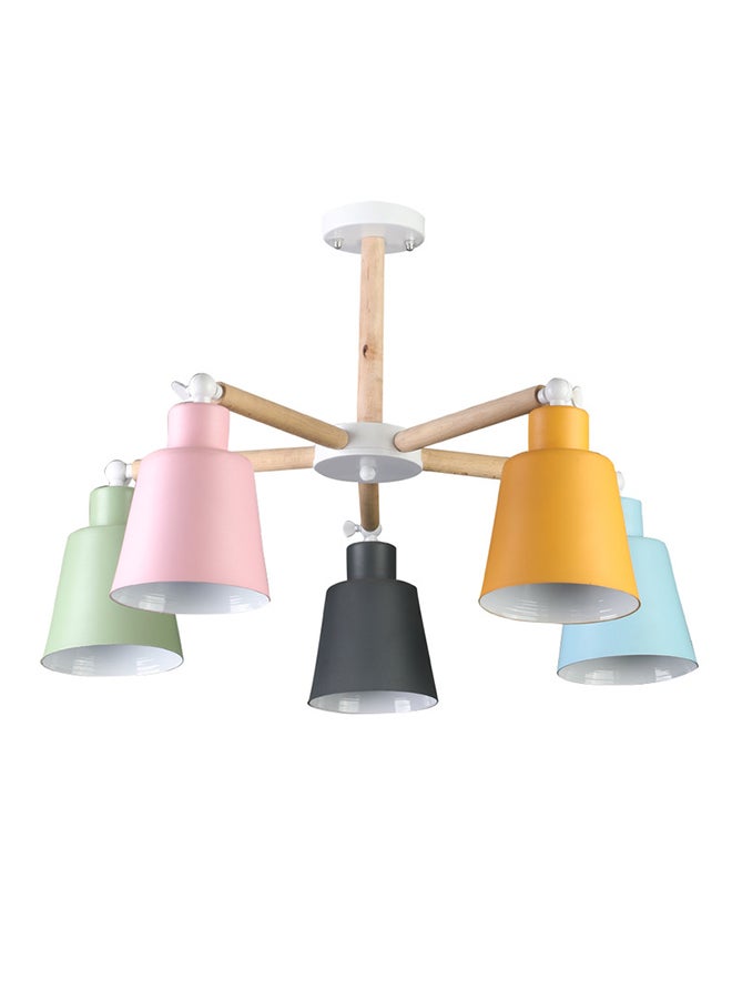 El Rawda Lighting Miara Ceiling Lamp | modern decorative LED E27 pendant light ceiling lamp hanging | suitable for any room | Color: Multicolor | Size: 42x64 cm