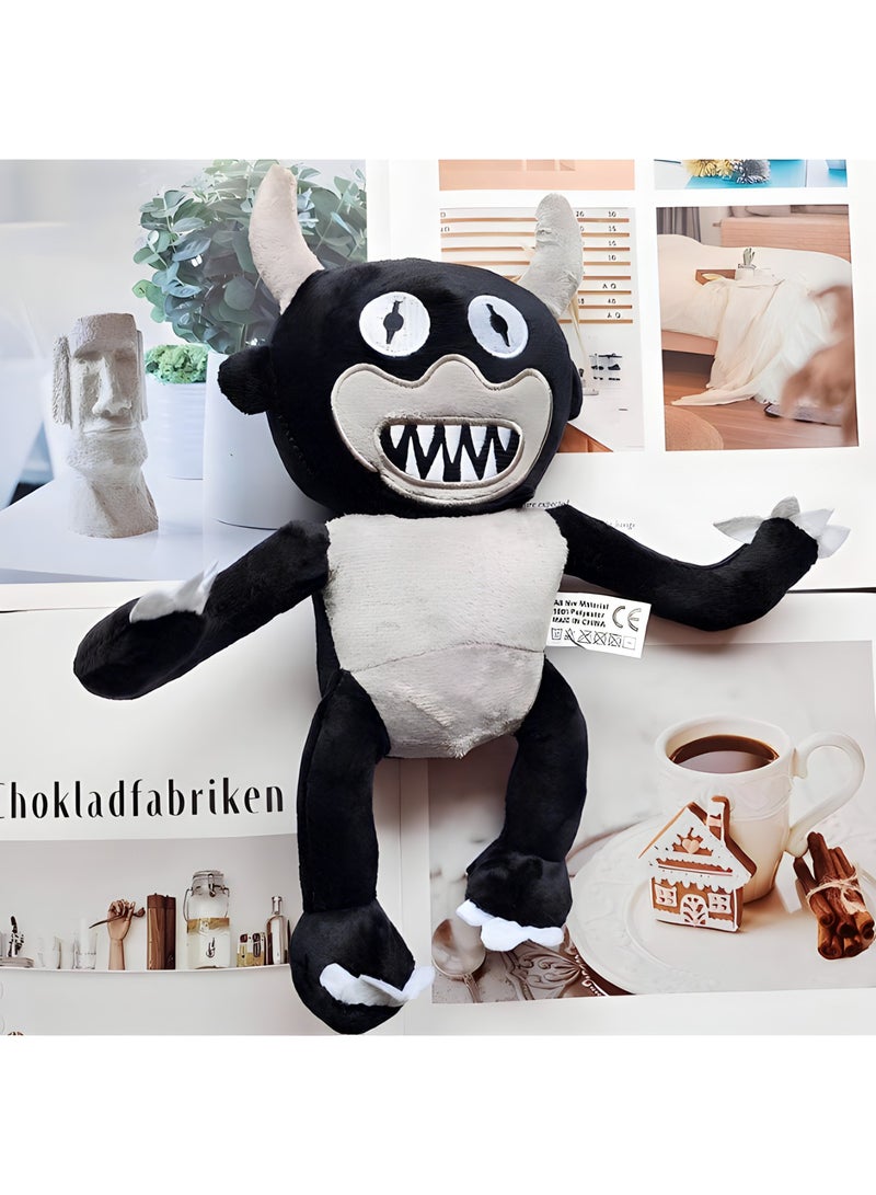 MAGIC VAULT أصدقاء قوس قزح المحشوة، ألعاب أصدقاء قوس قزح السوداء، دمية محشوة للأطفال في حفلات عيد الميلاد - Image 5