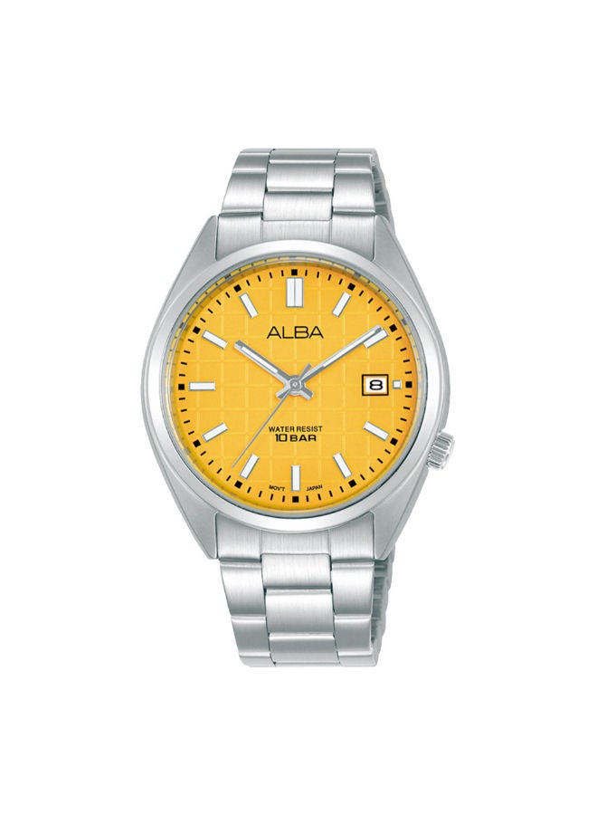 Stainless steel Analog Wrist Watch AG8M41X1