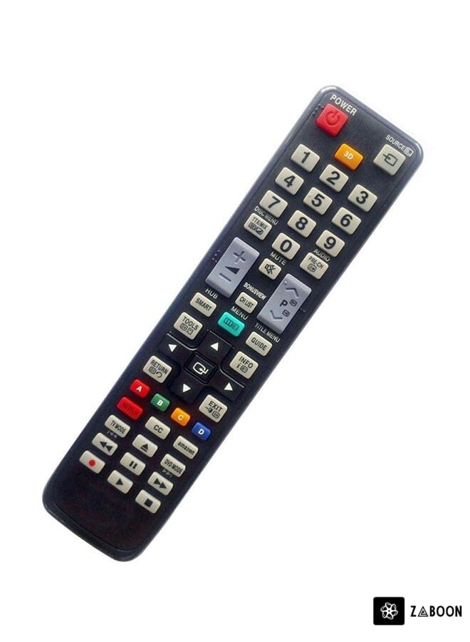 Zaboon Remote Control For Samsung LED /LCD TV Black
