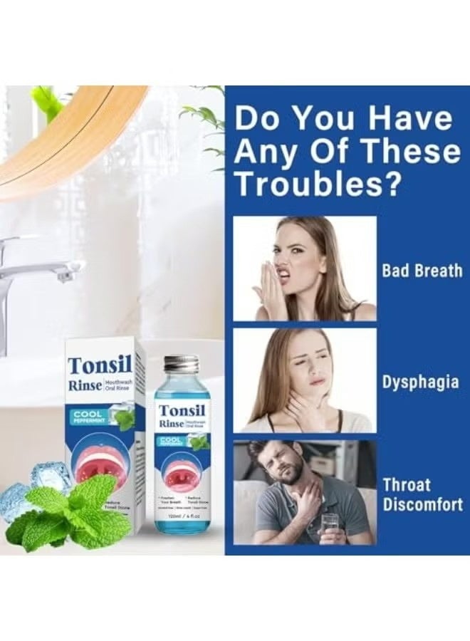 Day Wins Tonsil Stone Remover, Tonsil Stone Mouthwash to Help Soothe Tonsils, Eliminate Bad Breath, Soothe Dry Mouth & Fresh Breath - Image 3