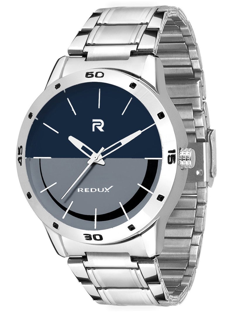 REDUX Analog Blue-Grey Dial Watch for Men's & Boy's RWS0042S - Image 1