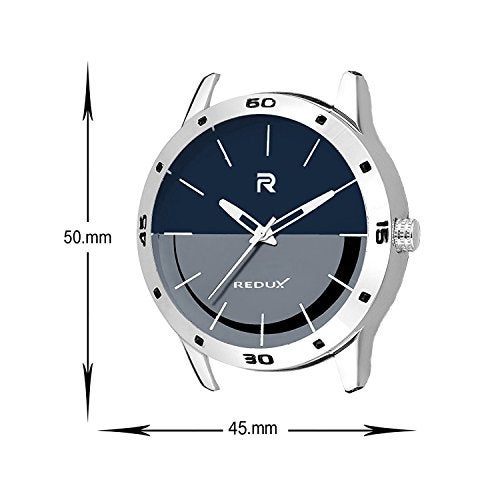 REDUX Analog Blue-Grey Dial Watch for Men's & Boy's RWS0042S - Image 4
