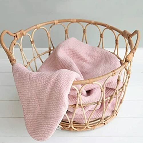 LPE CRAFTCANE Bamboo Cane/Wicker Laundry Basket for Baby Clothes Storage - Image 3