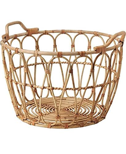 LPE CRAFTCANE Bamboo Cane/Wicker Laundry Basket for Baby Clothes Storage - Image 1