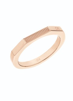 CALVIN KLEIN CALVIN KLEIN JEWELRY FACETED BAR FAMILY WOMENS RING - 35000189C 