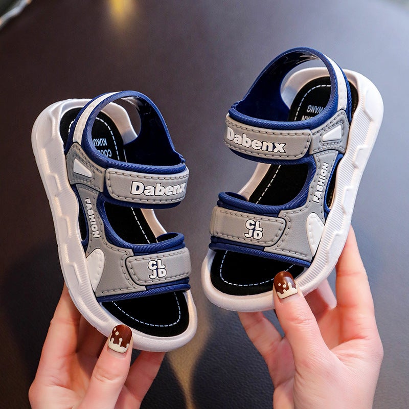 Girls Sandals Summer 2022 New Soft Sole Anti-Slip Fashion Medium And Large Children Princess Children'S Girls Beach Shoes - Image 5