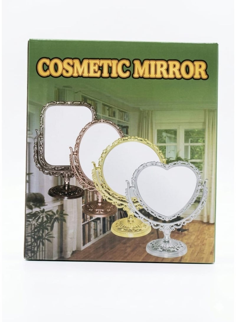 Tabletop Makeup Mirror Desktop Vanity Mirror Double-Sided - Image 2