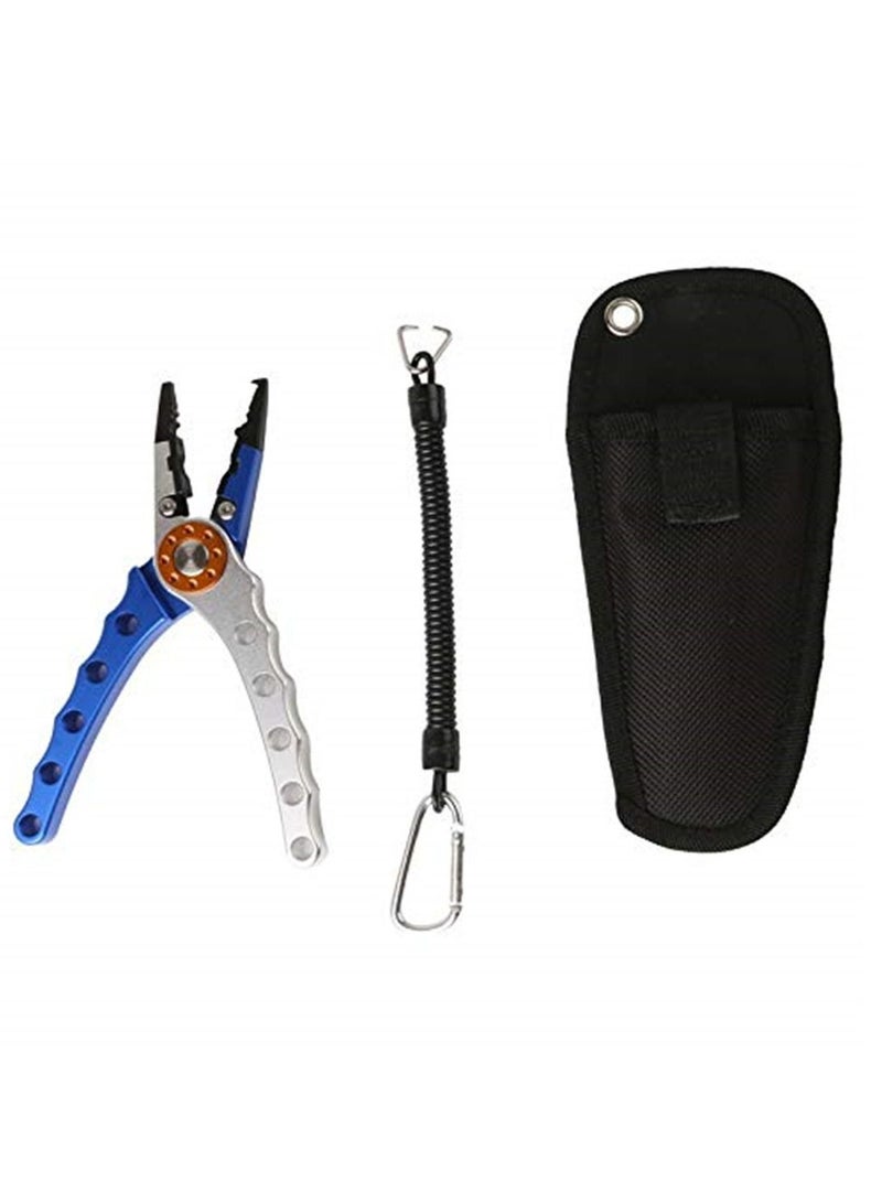 Aluminum Salvage Pliers Stainless Steel Hook Remover Salvage Tools Saltwater Salvage Device Diverter Ring Pliers Tungsten Carbide Cutter Braided Wire Cutter - Image 2