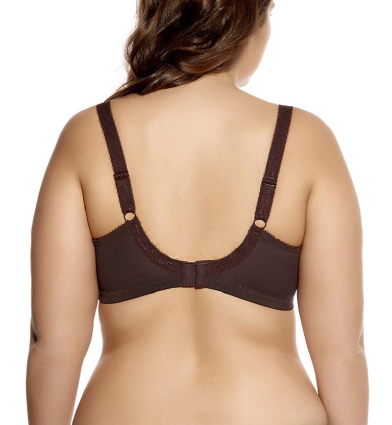 GODDESS Women's Kiera Underwire Bra, Chocolate, 42J - Image 3