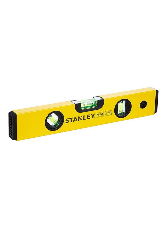 Stanley Large Tubular Side Vials Standard Level Box Beam Yellow and Black 12inch STHT42796 - Image 2